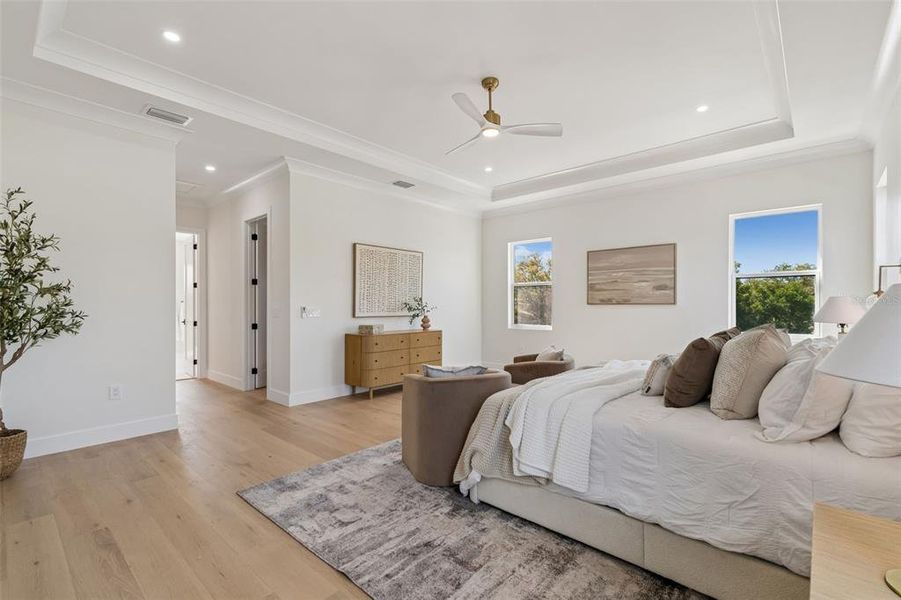 Furnished interior view inside a new home in , Tampa (Image 48).