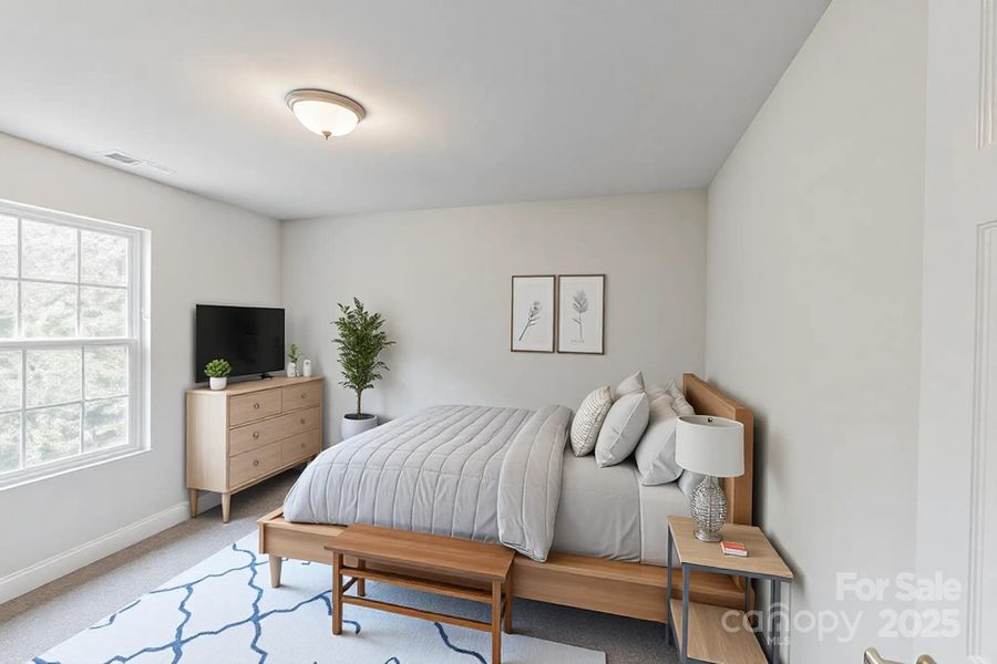Furnished interior view inside a new home in , Morganton (Image 10).