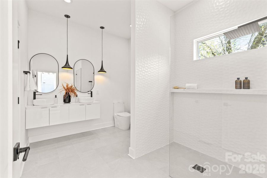 Furnished interior view inside a new home in , Charlotte (Image 27).