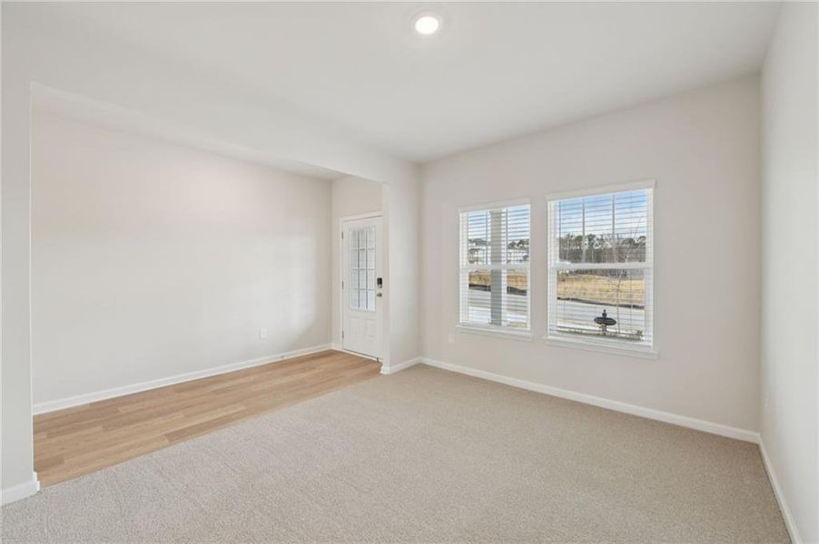 Spacious, unfurnished interior of a new home in Parkside at Grayson, Grayson (Image 29).