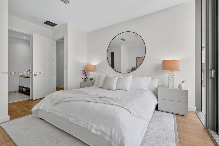 Furnished interior view inside a new home in Mr. C Residences, Miami (Image 8).