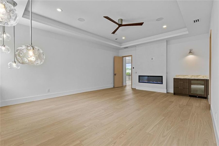 Spacious, unfurnished interior of a new home in , Sugar Hill (Image 73).