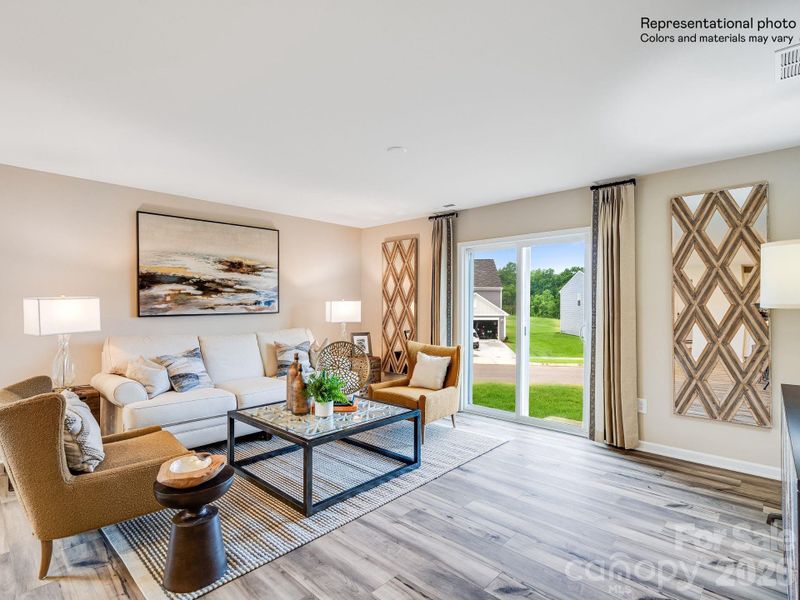 Furnished interior view inside a new home in Sullivan Farm, Statesville (Image 6). Furnished interior view inside a new home in Sullivan Farm, Statesville (Image 6).