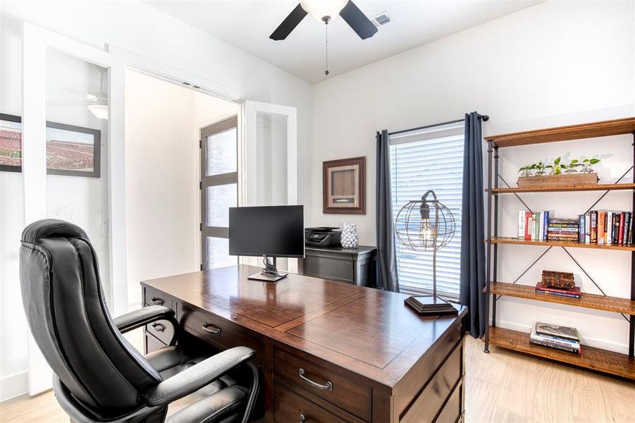 Private office space directly across from the foyer.