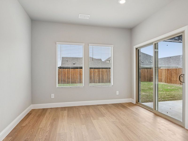 Spacious, unfurnished interior of a new home in Parks at Foster Crossing - Signature Series, Anna (Image 11). Spacious, unfurnished interior of a new home in Parks at Foster Crossing - Signature Series, Anna (Image 11).