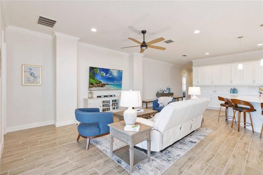 Furnished interior view inside a new home in , St. Cloud (Image 47).