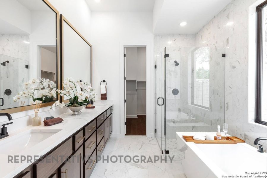 Furnished interior view inside a new home in The Ranches at Creekside, Boerne (Image 32). Furnished interior view inside a new home in The Ranches at Creekside, Boerne (Image 32).