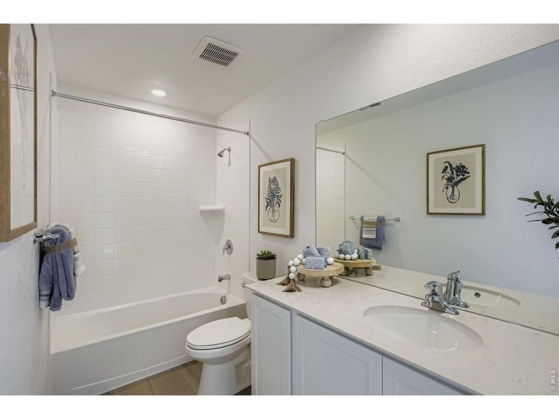 Furnished interior view inside a new home in Prairie Song, Windsor (Image 14).
