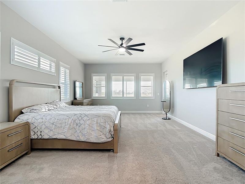 Furnished interior view inside a new home in Hampton Lakes, Sarasota (Image 35). Furnished interior view inside a new home in Hampton Lakes, Sarasota (Image 35).