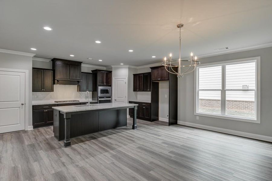 Furnished interior view inside a new home in Hemingway, Flowery Branch (Image 7).