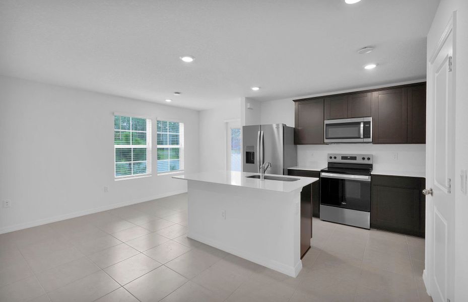 Furnished interior view inside a new home in Normandy Pines, Jacksonville (Image 3).