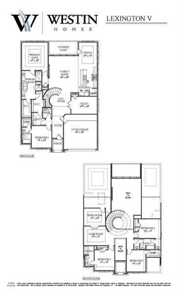 2D floor plan layout of this home in Grange - 55', Katy, TX (Image 3).