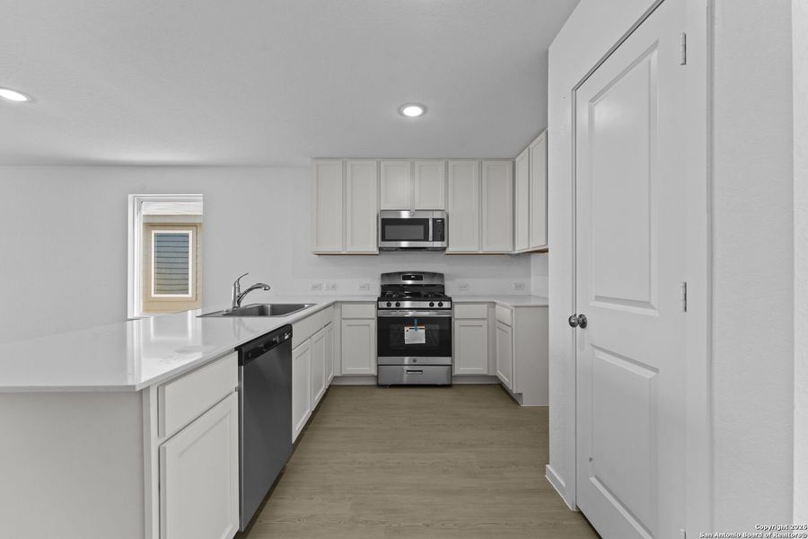 Furnished interior view inside a new home in Friendship Oaks: Watermill Collection, Fredericksburg (Image 6).