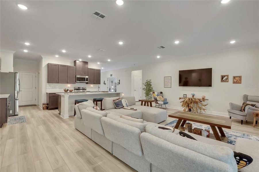 Furnished interior view inside a new home in , Homosassa (Image 14). Furnished interior view inside a new home in , Homosassa (Image 14).