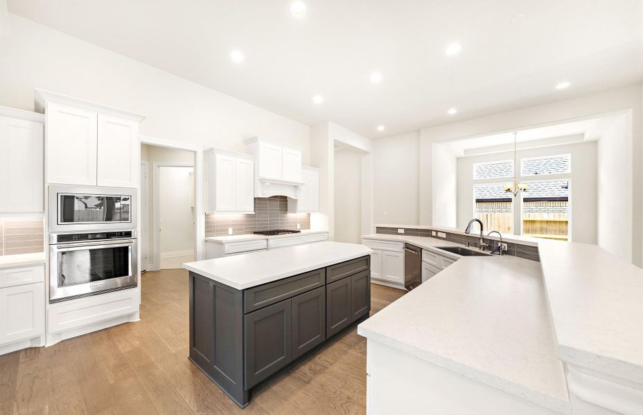 Furnished interior view inside a new home in , Magnolia (Image 9).