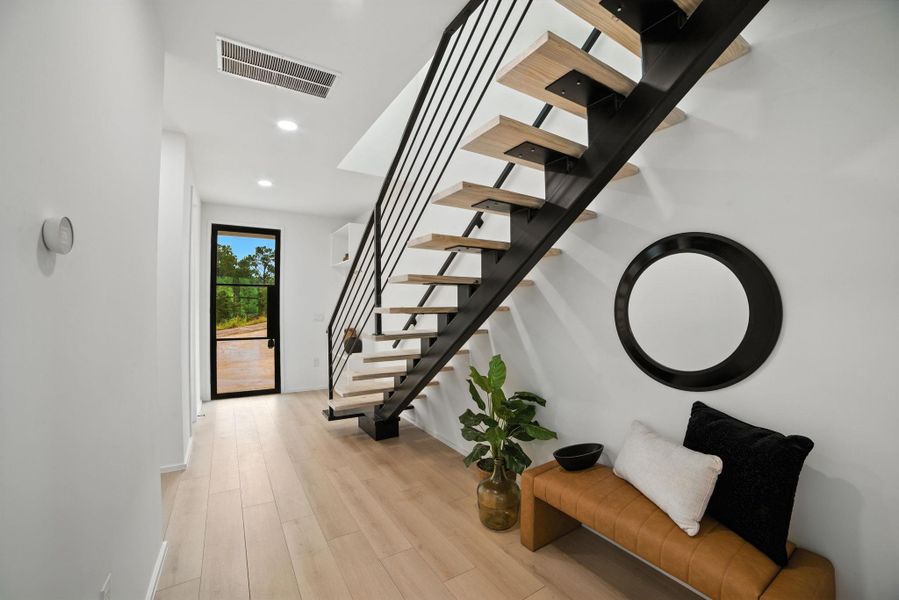 Furnished interior view inside a new home in , Bastrop (Image 9). Furnished interior view inside a new home in , Bastrop (Image 9).