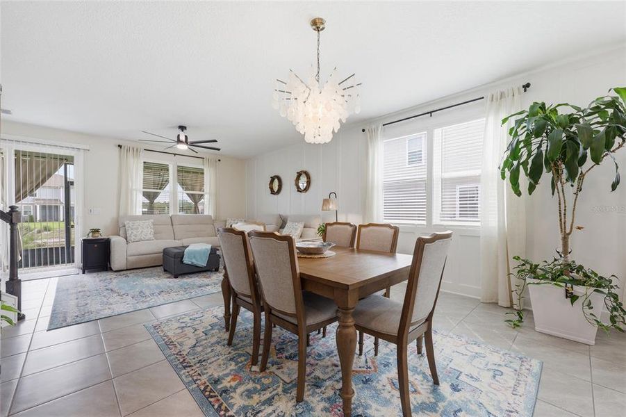 Furnished interior view inside a new home in , Palm Coast (Image 40).