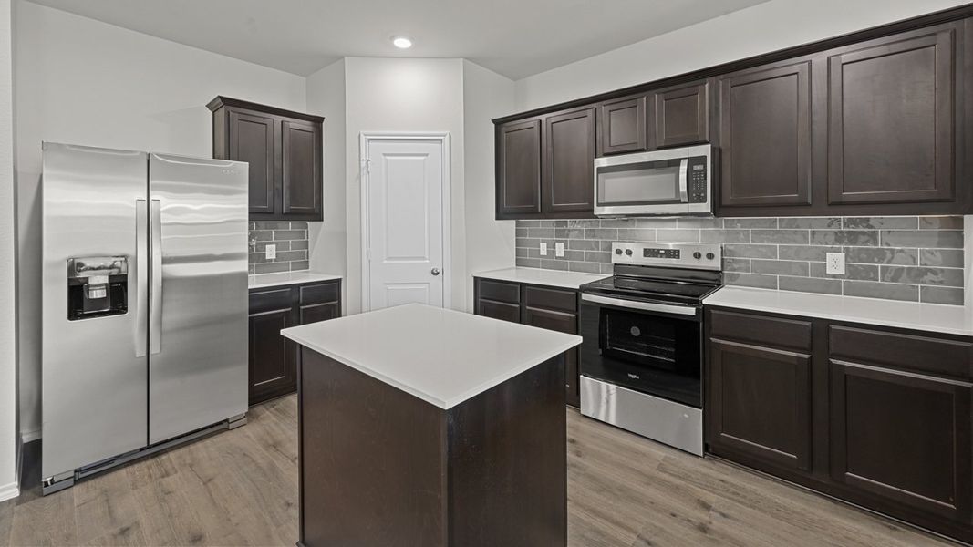 Furnished interior view inside a new home in Valor Farms, Royse City (Image 10).