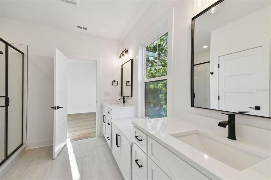 Furnished interior view inside a new home in , Tampa (Image 28).