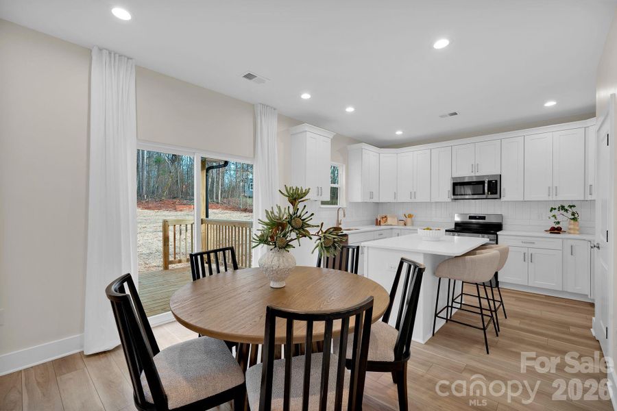 Furnished interior view inside a new home in , Mooresville (Image 12).