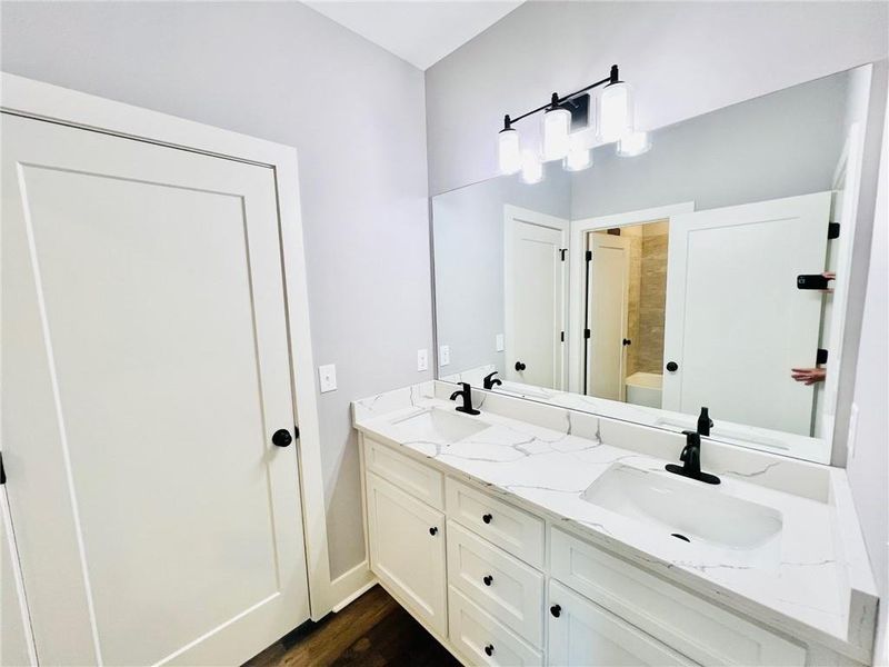 Furnished interior view inside a new home in , Cartersville (Image 8). Furnished interior view inside a new home in , Cartersville (Image 8).