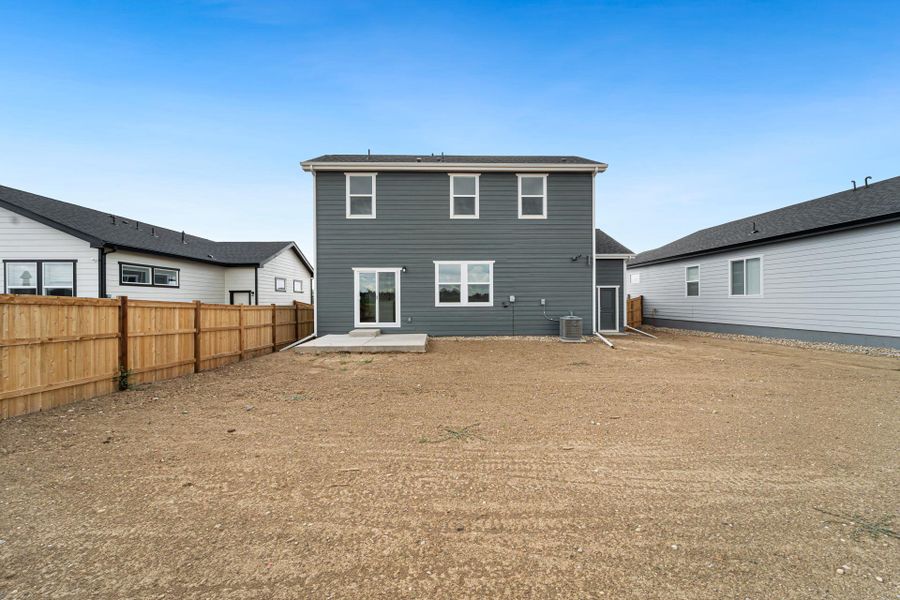 Exterior details and patio area of a home in Granary, Johnstown (Image 4).