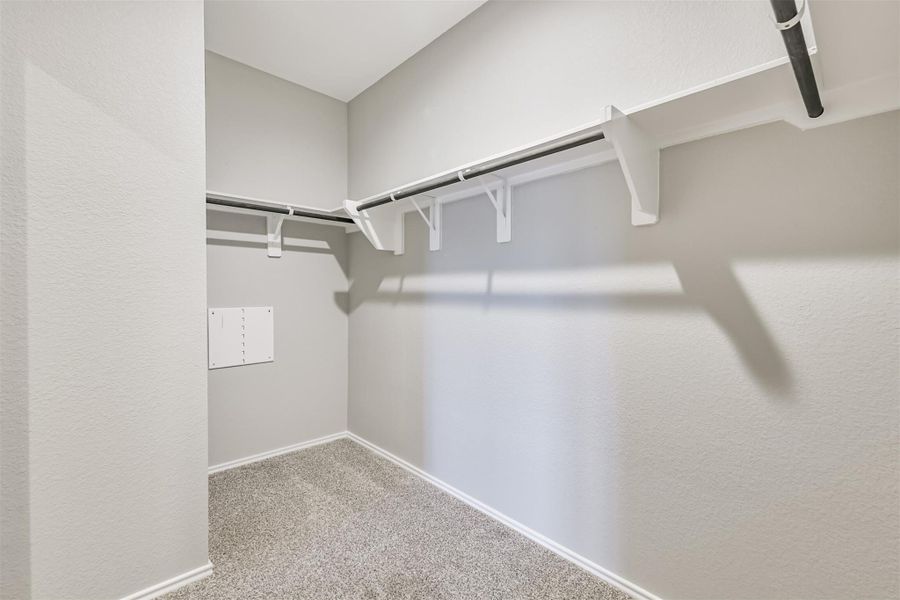 Spacious, unfurnished interior of a new home in Harrington Trails at The Canopies, New Caney (Image 30).