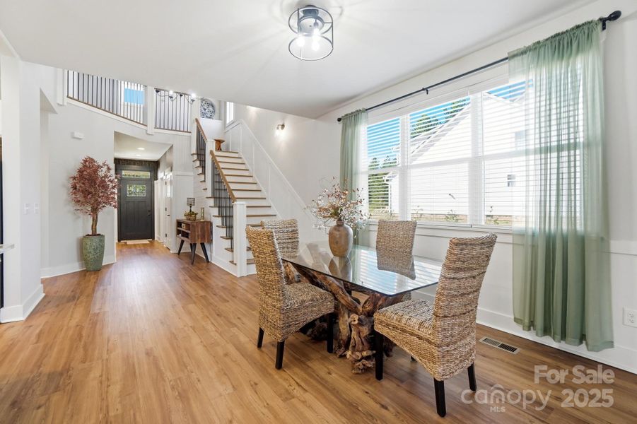 Furnished interior view inside a new home in , Clover (Image 13).