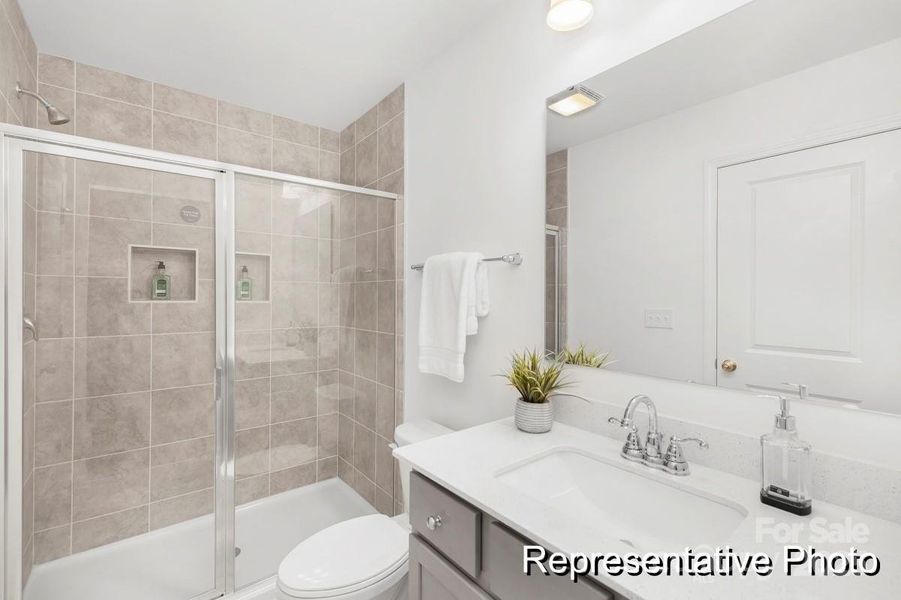 Furnished interior view inside a new home in , Charlotte (Image 8). Furnished interior view inside a new home in , Charlotte (Image 8).