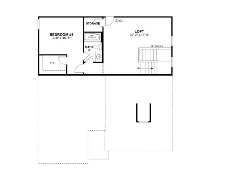 2D floor plan layout of this home in Spring Grove, Huntersville, NC (Image 4). 2D floor plan layout of this home in Spring Grove, Huntersville, NC (Image 4).