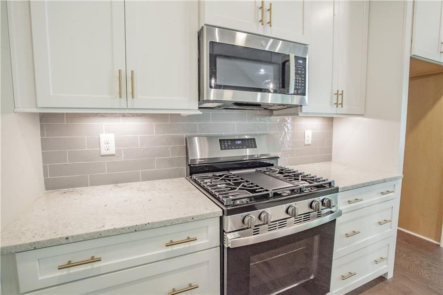 Close-up of interior finishes inside a home in The Birches on Maple, Carrollton (Image 9).