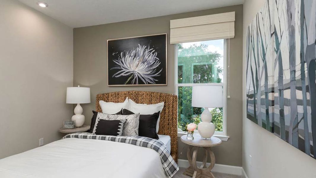 Furnished interior view inside a new home in Timber Ridge, Plant City (Image 13).