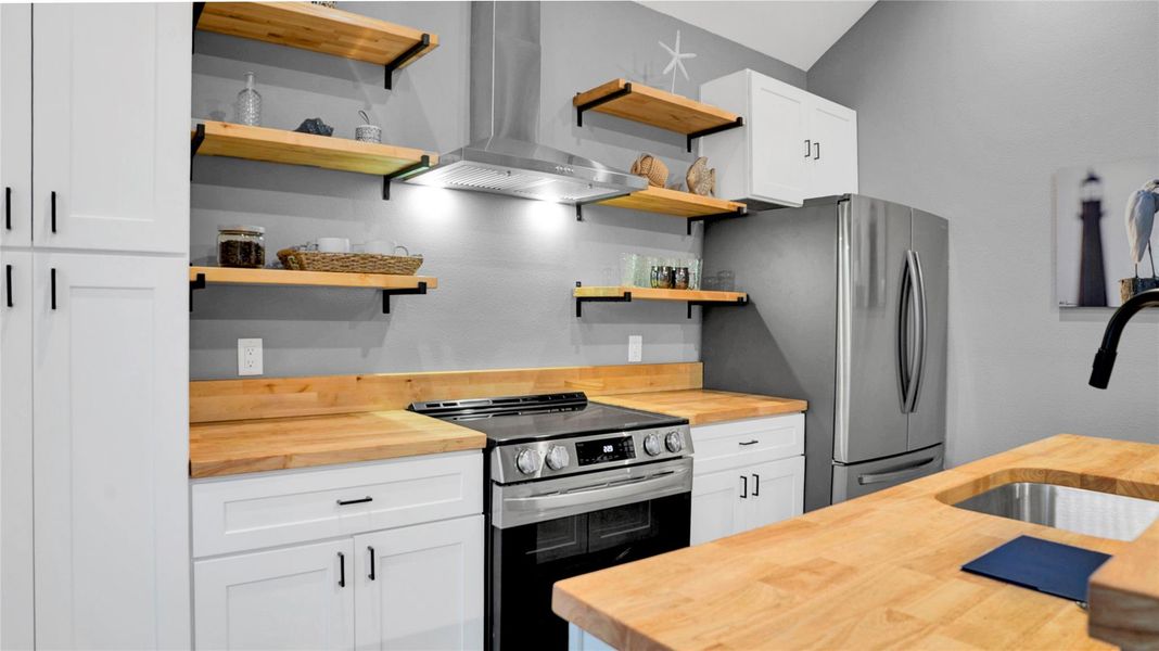 Furnished interior view inside a new home in , Crystal Beach (Image 13).