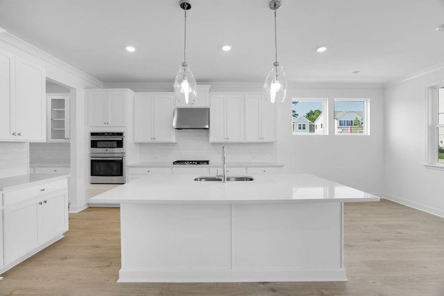 Furnished interior view inside a new home in Oakmead, Buford (Image 5). Furnished interior view inside a new home in Oakmead, Buford (Image 5).