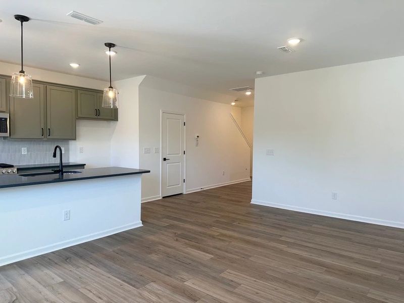 Family Room featuring the AW Collection® Rosemary - Earth-toned comfort made for connection.