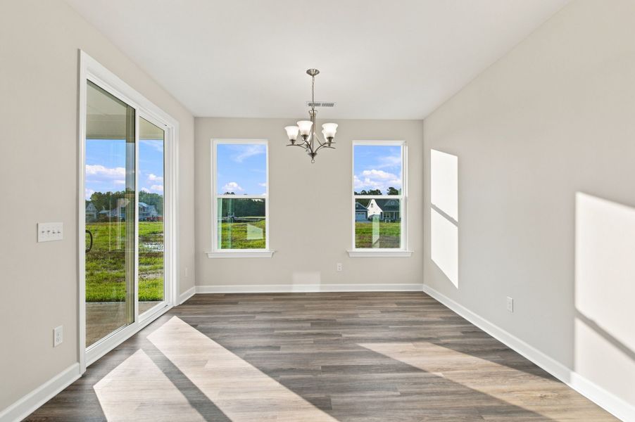 Spacious, unfurnished interior of a new home in Terrapin, Leland (Image 10).
