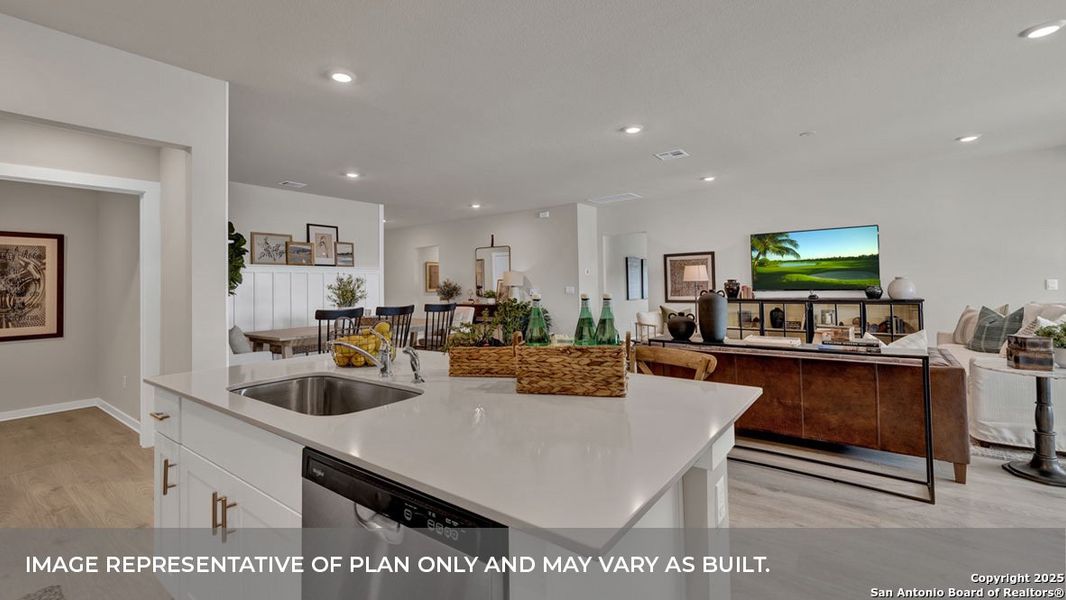Furnished interior view inside a new home in Hartland Ranch, Lockhart (Image 4).