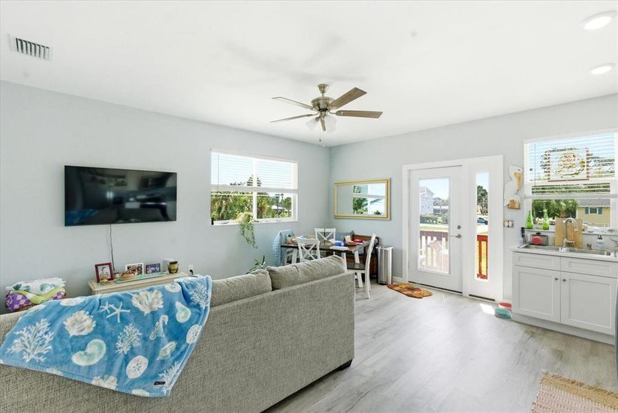 Furnished interior view inside a new home in , Hernando Beach (Image 15).