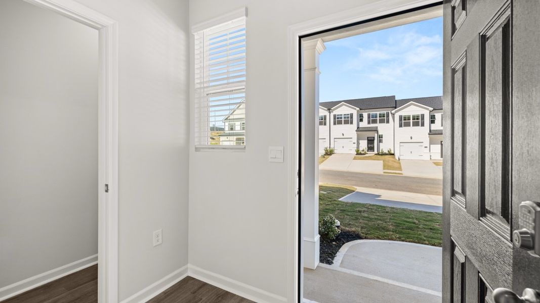 Spacious, unfurnished interior of a new home in Byrd Village, Graniteville (Image 28).