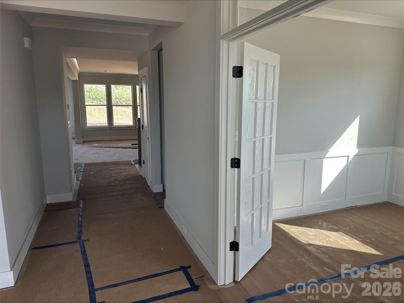 Construction progress on Homesite 628