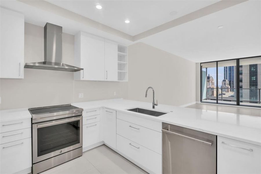 Furnished interior view inside a new home in , St. Petersburg (Image 12).