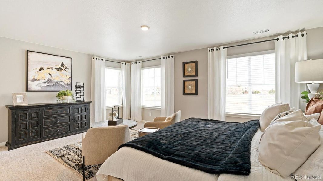 Furnished interior view inside a new home in Timberleaf, Thornton (Image 17).