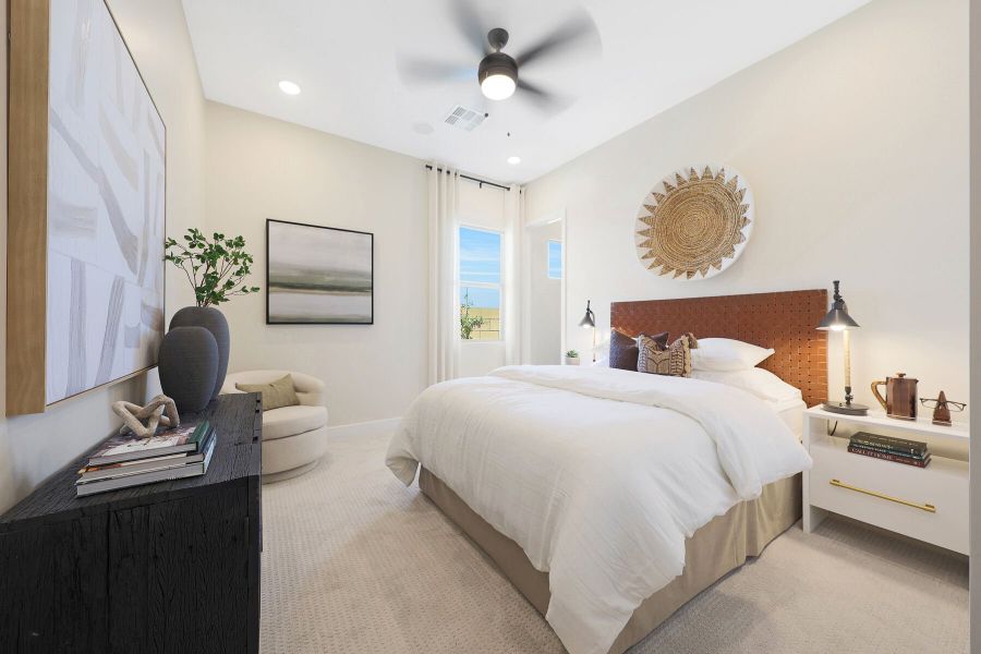 Representative furnished interior of a home built from the Garnet by Mattamy Homes in Landmarke, San Tan Valley (Image 40).