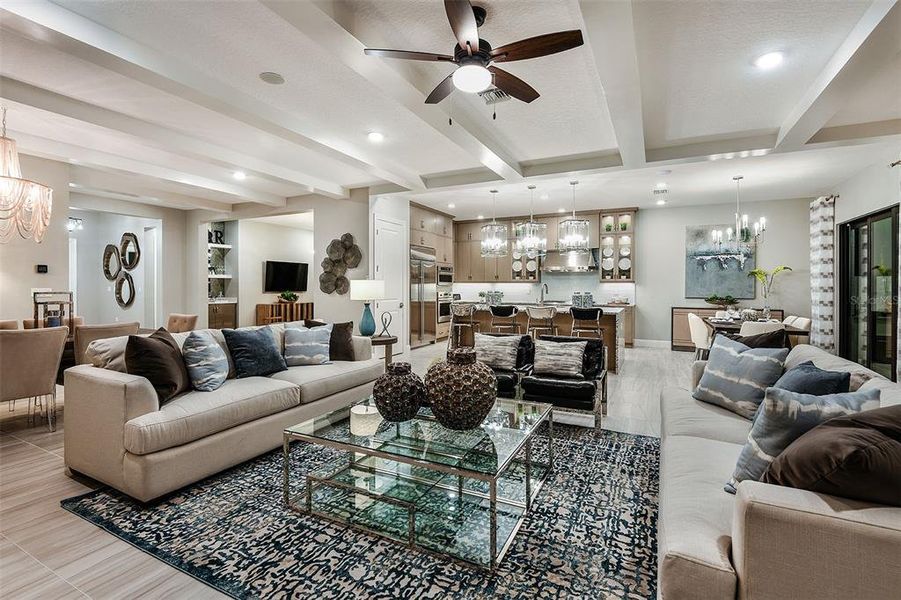 Furnished interior view inside a new home in Cresswind Lakewood Ranch, Lakewood Ranch (Image 12).