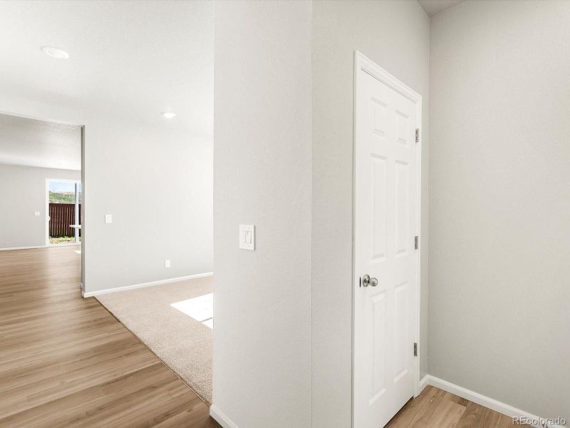 Spacious, unfurnished interior of a new home in Buffalo Highlands: The Flora Collection, Commerce City (Image 23).