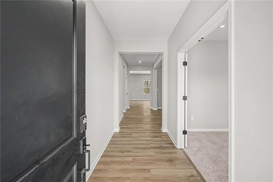Spacious, unfurnished interior of a new home in Twin Lakes, Hoschton (Image 36). Spacious, unfurnished interior of a new home in Twin Lakes, Hoschton (Image 36).