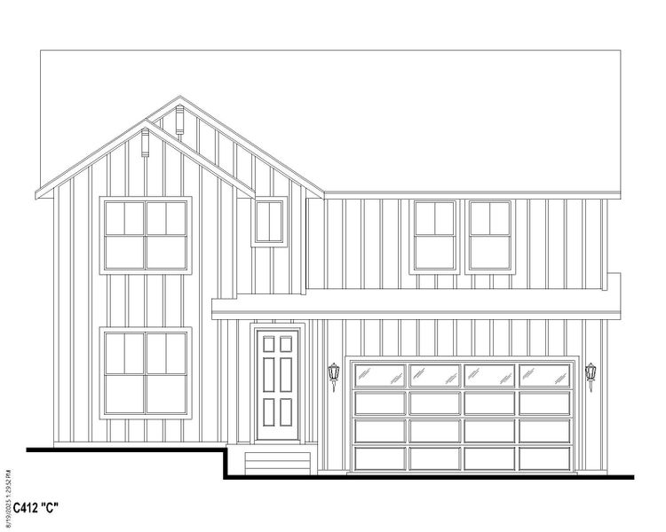 Plan C412 Elevation C