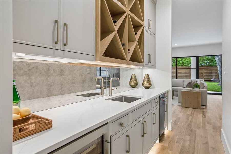 Furnished interior view inside a new home in , Dallas (Image 38).