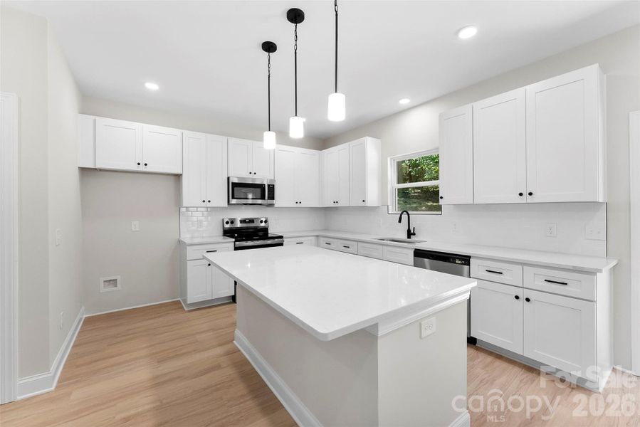 Furnished interior view inside a new home in , Kannapolis (Image 6).