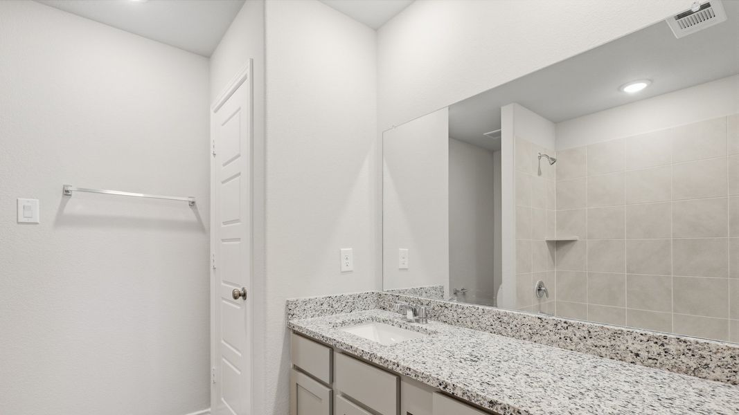 Secondary bathroom